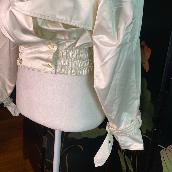 Vintage SPORTMAX Silky Puffy Bomber Jacket - Picture 3 of 12